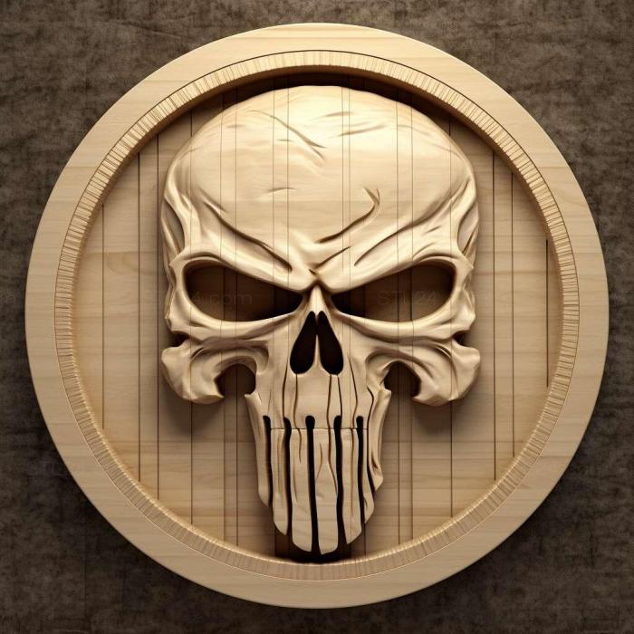 Games (The Punisher 3, GAMES_37059) 3D models for cnc